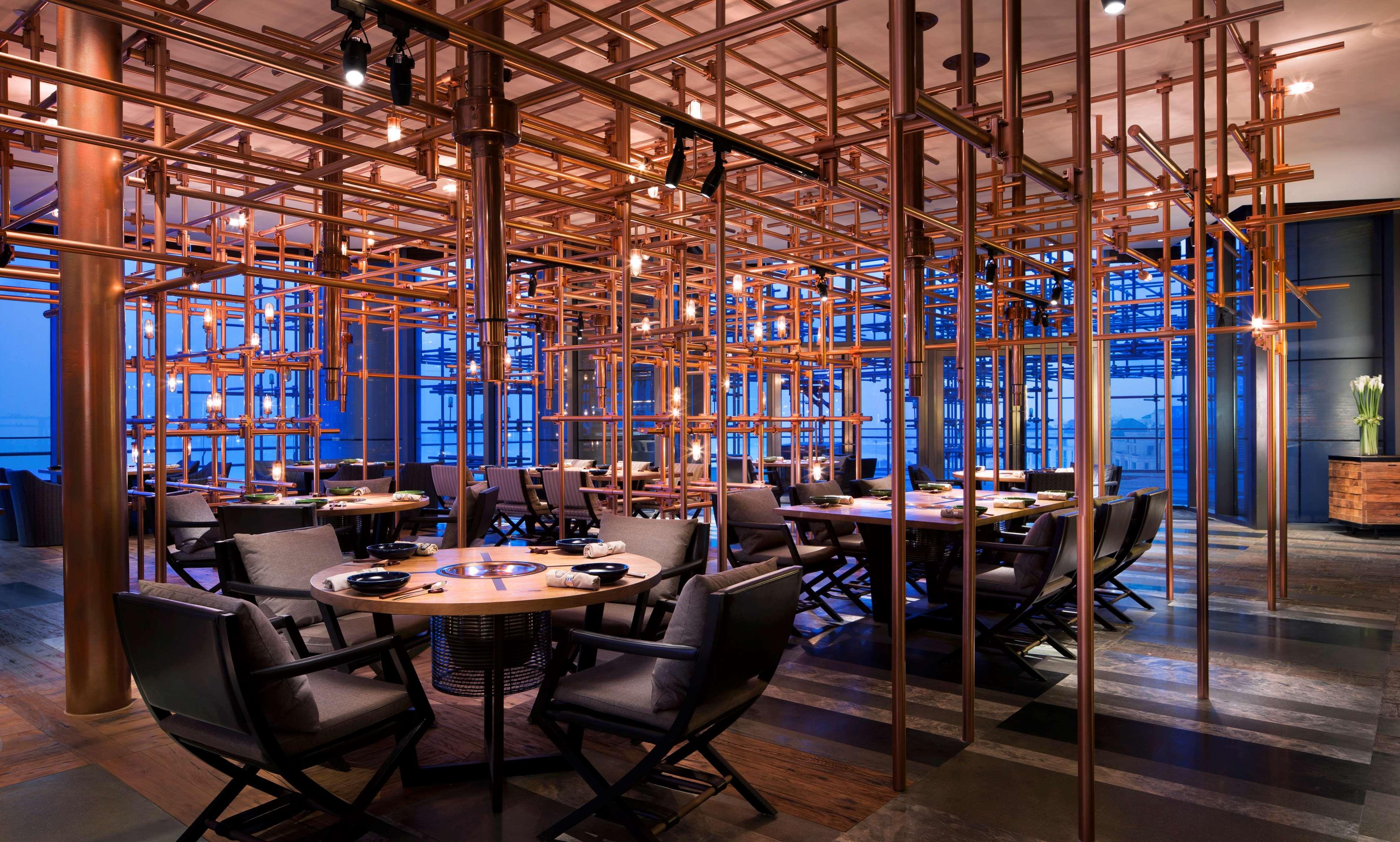 Hotel Grand Hyatt Dalian Exterior foto