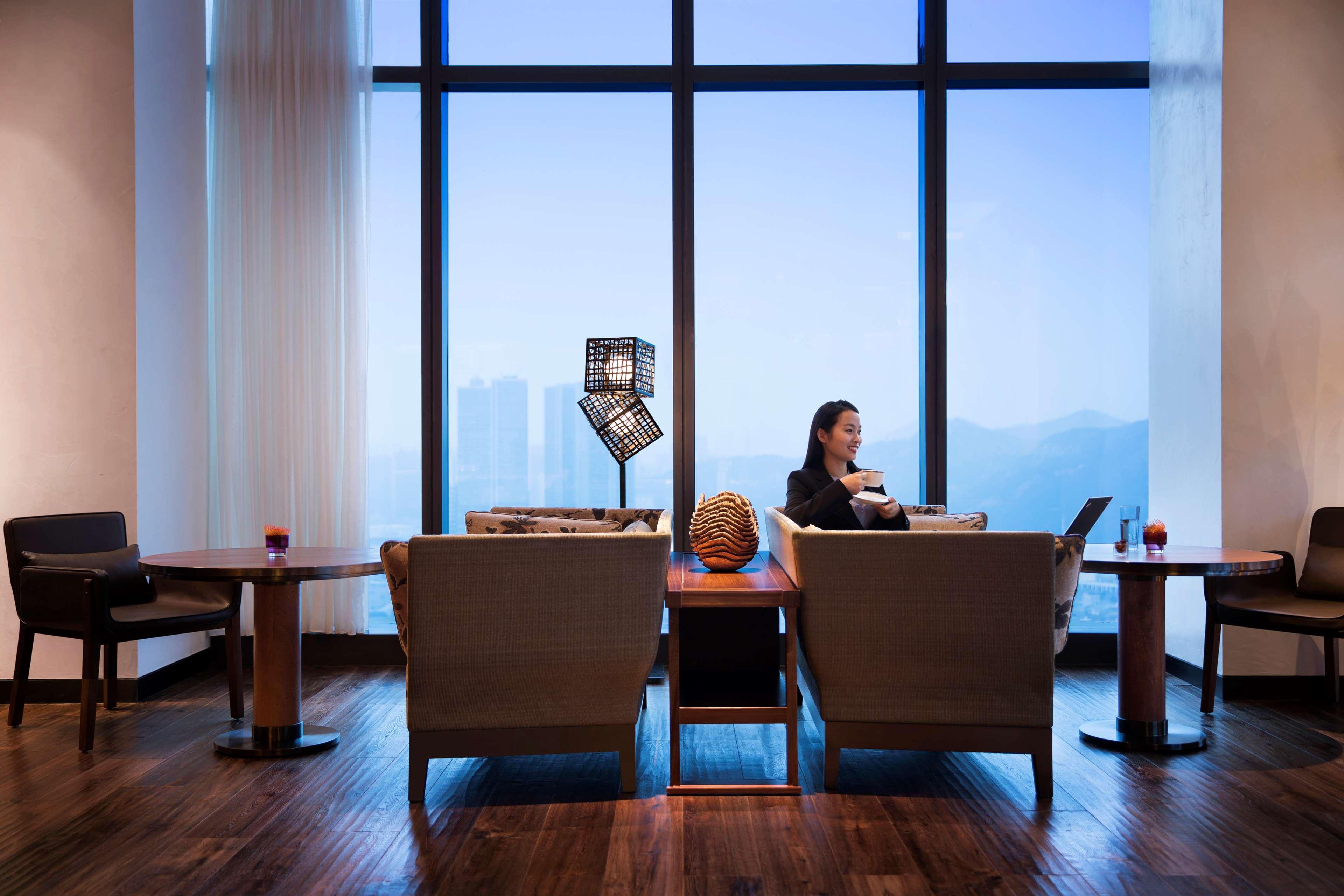 Hotel Grand Hyatt Dalian Exterior foto